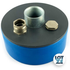 Brunnenkopf Stülpdeckel 115 PVC 4½ Zoll