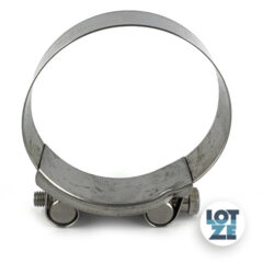 Schlauchschelle Gelenkbolzenschelle Edelstahl 304, 80 - 85 mm