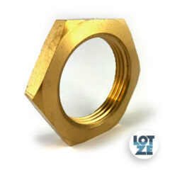 Gegenmutter Kontermutter mit Sechskant Messing