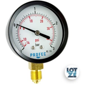 Vakuum-/Manometer -1 bis 3 bar