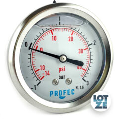 Glyzerin Vakuum-/Manometer -1 bis 3 bar