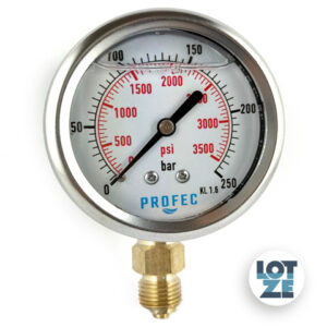 Glyzerin Manometer 0 – 250 bar