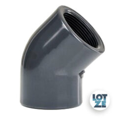 Winkel 45° PVC 2" IG