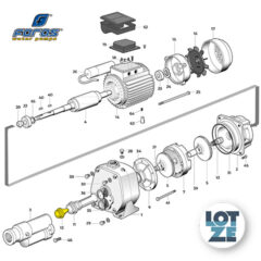 Düse für FORAS Pumpen JA/CAB 150